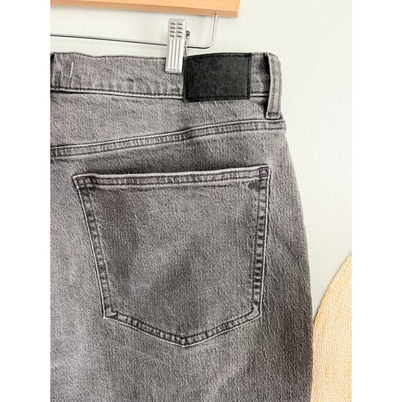 Madewell | NWT | The '90s Straight Jean Burwick Wash Cross-Tab Edition | Sz 32 - Picture 7 of 12